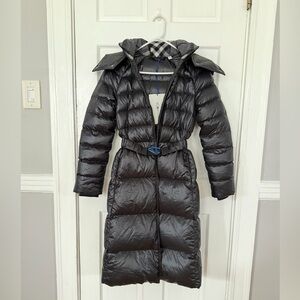 Burberry Charcoal Puffer Jacket